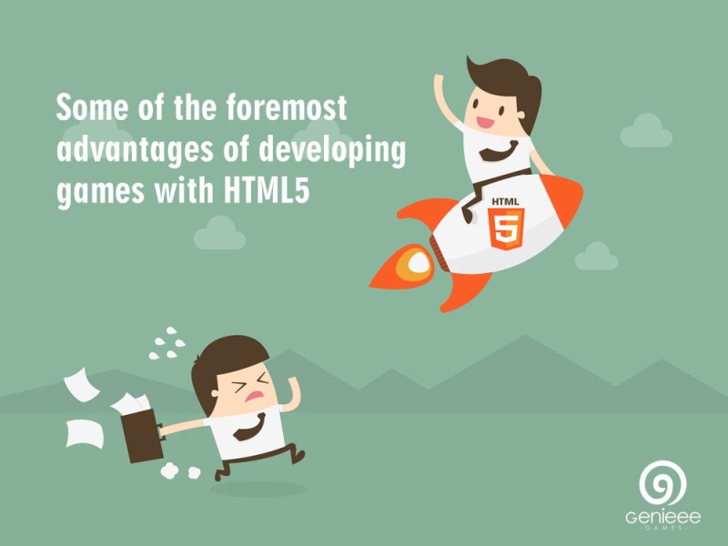 Some of the foremost advantages of developing games with HTML5