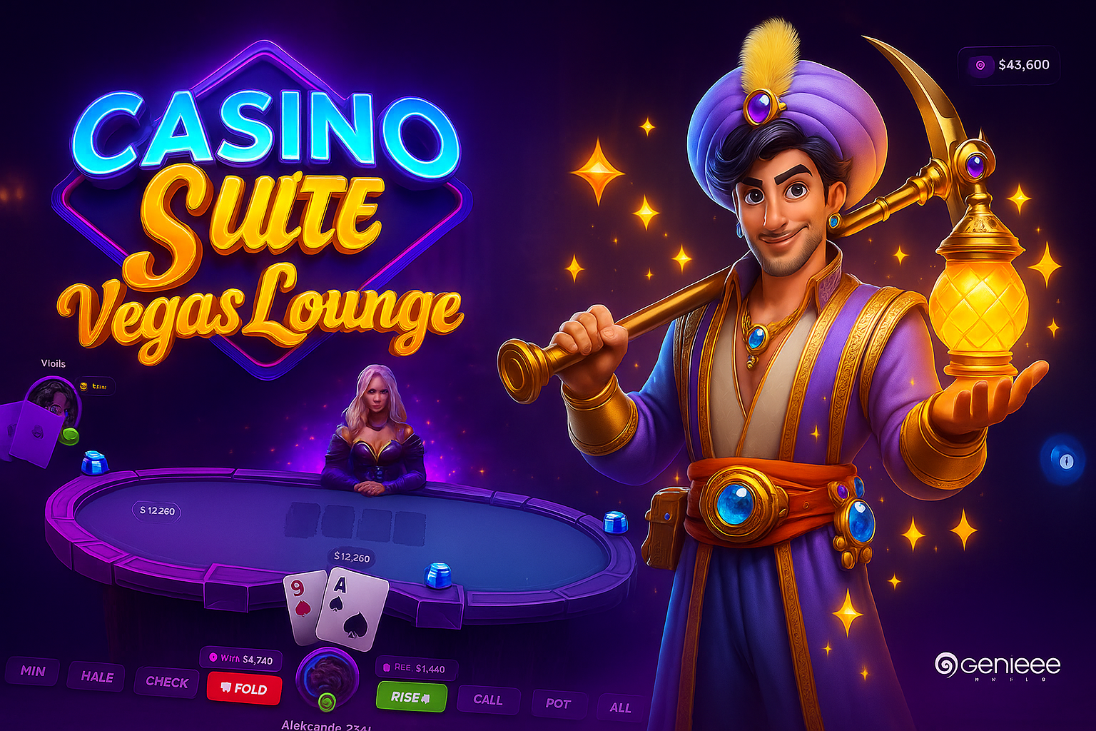 Casino Suite – Vegas Lounge
